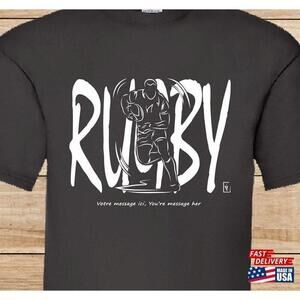 Tshirt Rugby Players Man Woman Child Sport Unisex Classic